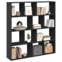 Estantería de madera de ingeniería negra 132x29x141,5 cm de , Librerías y estanterías - Ref: Foro24-3310308, Precio: 133,03 €...