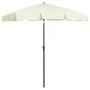 Sombrilla de playa arena amarillo 180x120 cm de vidaXL, Sombrillas - Ref: Foro24-314719, Precio: 40,70 €, Descuento: %