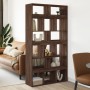 Separador de ambientes madera marrón roble 100x33x187,5 cm de , Librerías y estanterías - Ref: Foro24-3309543, Precio: 186,57...