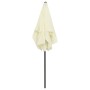 Sombrilla de playa arena amarillo 180x120 cm de vidaXL, Sombrillas - Ref: Foro24-314719, Precio: 39,08 €, Descuento: %