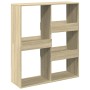 Separador de ambientes madera roble Sonoma 100x33x115 cm de , Librerías y estanterías - Ref: Foro24-3309548, Precio: 73,17 €,...