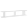 Estantes de pared 2 uds madera contrachapada blanco 105x18x20cm de , Estantes y estanterías - Ref: Foro24-807205, Precio: 43,...