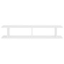 Estantes de pared 2 uds madera contrachapada blanco 105x18x20cm de , Estantes y estanterías - Ref: Foro24-807205, Precio: 43,...