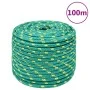 Cuerda de barco polipropileno verde 12 mm 100 m de , Sogas y cuerdas metálicas - Ref: Foro24-152725, Precio: 55,21 €, Descuen...