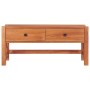 Mueble de TV de madera de teca 100x40x45 cm en Muebles TV | Comprar online en Foru.es