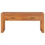 Mueble de TV de madera de teca 100x40x45 cm en Muebles TV | Comprar online en Foru.es