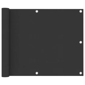 Biombo para balcón de tela oxford antracita 75x300 cm de vidaXL, Sombrillas - Ref: Foro24-134864, Precio: 19,53 €, Descuento: %