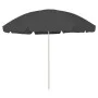 Sombrilla de playa gris antracita 300 cm de vidaXL, Sombrillas - Ref: Foro24-314710, Precio: 35,68 €, Descuento: %