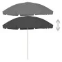 Sombrilla de playa gris antracita 300 cm de vidaXL, Sombrillas - Ref: Foro24-314710, Precio: 35,68 €, Descuento: %