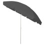 Sombrilla de playa gris antracita 300 cm de vidaXL, Sombrillas - Ref: Foro24-314710, Precio: 36,32 €, Descuento: %