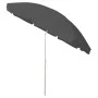 Sombrilla de playa gris antracita 300 cm de vidaXL, Sombrillas - Ref: Foro24-314710, Precio: 35,68 €, Descuento: %
