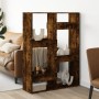 Separador de ambientes madera roble ahumado 100x33x135 cm de , Librerías y estanterías - Ref: Foro24-3309559, Precio: 92,32 €...