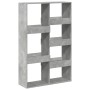 Separador de ambientes madera gris hormigón 100x33x155,5 cm de , Librerías y estanterías - Ref: Foro24-3309567, Precio: 107,4...