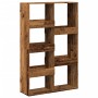 Separador de ambientes madera envejecida 100x33x155,5 cm de , Librerías y estanterías - Ref: Foro24-3309571, Precio: 107,45 €...