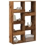 Separador de ambientes madera envejecida 100x33x155,5 cm de , Librerías y estanterías - Ref: Foro24-3309571, Precio: 107,45 €...