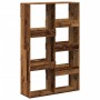 Separador de ambientes madera envejecida 100x33x155,5 cm de , Librerías y estanterías - Ref: Foro24-3309571, Precio: 107,45 €...