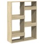 Separador de ambientes madera roble Sonoma 100x33x135 cm de , Librerías y estanterías - Ref: Foro24-3309557, Precio: 92,32 €,...