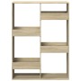 Separador de ambientes madera roble Sonoma 100x33x135 cm de , Librerías y estanterías - Ref: Foro24-3309557, Precio: 92,32 €,...