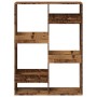 Separador de ambientes madera envejecida 100x33x135 cm de , Librerías y estanterías - Ref: Foro24-3309562, Precio: 94,16 €, D...