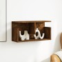 Mueble de pared madera de ingeniería roble ahumado 60x20x30 cm de , Estantes y estanterías - Ref: Foro24-854827, Precio: 32,7...