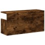 Mueble de pared madera de ingeniería roble ahumado 60x20x30 cm de , Estantes y estanterías - Ref: Foro24-854827, Precio: 32,7...