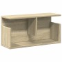 Mueble de pared madera de ingeniería roble Sonoma 60x20x30 cm de , Estantes y estanterías - Ref: Foro24-854825, Precio: 27,37...