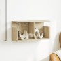 Mueble de pared madera de ingeniería roble Sonoma 60x20x30 cm de , Estantes y estanterías - Ref: Foro24-854825, Precio: 27,37...
