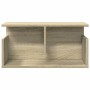 Mueble de pared madera de ingeniería roble Sonoma 60x20x30 cm de , Estantes y estanterías - Ref: Foro24-854825, Precio: 27,37...