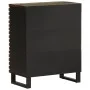 Aparador 2 piezas madera maciza acacia 60x34x75 cm de , Aparadores - Ref: Foro24-3217086, Precio: 311,73 €, Descuento: %