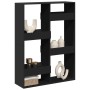 Separador de ambientes madera ingeniería negro 100x33x135 cm de , Librerías y estanterías - Ref: Foro24-3309556, Precio: 94,7...