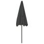 Sombrilla de playa gris antracita 200x125 cm de vidaXL, Sombrillas - Ref: Foro24-314729, Precio: 41,10 €, Descuento: %