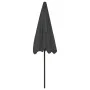 Sombrilla de playa gris antracita 200x125 cm de vidaXL, Sombrillas - Ref: Foro24-314729, Precio: 43,73 €, Descuento: %