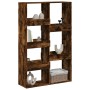 Separador de ambientes madera roble ahumado 100x33x155,5 cm de , Librerías y estanterías - Ref: Foro24-3309568, Precio: 107,4...