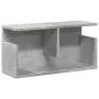 Mueble de pared madera de ingeniería gris hormigón 60x20x30 cm de , Estantes y estanterías - Ref: Foro24-854826, Precio: 26,2...