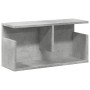 Mueble de pared madera de ingeniería gris hormigón 60x20x30 cm de , Estantes y estanterías - Ref: Foro24-854826, Precio: 26,5...