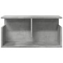 Mueble de pared madera de ingeniería gris hormigón 60x20x30 cm de , Estantes y estanterías - Ref: Foro24-854826, Precio: 26,5...
