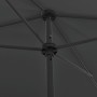 Sombrilla de playa gris antracita 200x125 cm de vidaXL, Sombrillas - Ref: Foro24-314729, Precio: 41,10 €, Descuento: %