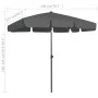 Sombrilla de playa gris antracita 200x125 cm de vidaXL, Sombrillas - Ref: Foro24-314729, Precio: 43,73 €, Descuento: %