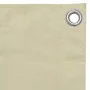 Toldo para balcón tela oxford crema 75x300 cm de vidaXL, Sombrillas - Ref: Foro24-134948, Precio: 18,08 €, Descuento: %