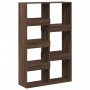 Separador de ambientes madera marrón roble 100x33x155,5 cm de , Librerías y estanterías - Ref: Foro24-3309570, Precio: 110,34...