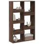 Separador de ambientes madera marrón roble 100x33x155,5 cm de , Librerías y estanterías - Ref: Foro24-3309570, Precio: 110,34...