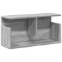 Mueble de pared madera de ingeniería gris Sonoma 60x20x30 cm de , Estantes y estanterías - Ref: Foro24-854828, Precio: 27,62 ...