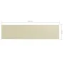 Toldo para balcón tela oxford crema 75x300 cm de vidaXL, Sombrillas - Ref: Foro24-134948, Precio: 18,08 €, Descuento: %