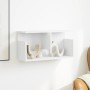 Mueble de pared madera de ingeniería blanco 60x20x30 cm de , Estantes y estanterías - Ref: Foro24-854823, Precio: 31,65 €, De...