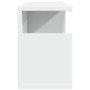 Mueble de pared madera de ingeniería blanco 60x20x30 cm de , Estantes y estanterías - Ref: Foro24-854823, Precio: 31,65 €, De...