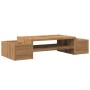 Soporte de pantalla con almacenaje roble artisian 70x27x15 cm de , Bases y elevadores para ordenadores - Ref: Foro24-854687, ...