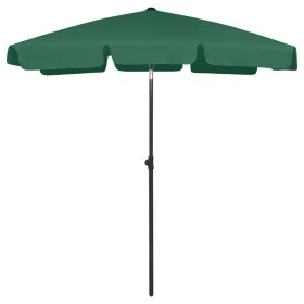 Sombrilla de playa verde 180x120 cm de vidaXL, Sombrillas - Ref: Foro24-314720, Precio: 38,20 €, Descuento: %