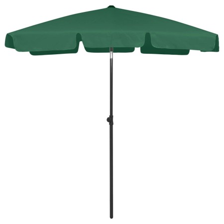 Sombrilla de playa verde 180x120 cm de vidaXL, Sombrillas - Ref: Foro24-314720, Precio: 41,58 €, Descuento: %