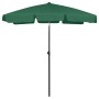 Sombrilla de playa verde 180x120 cm de vidaXL, Sombrillas - Ref: Foro24-314720, Precio: 41,58 €, Descuento: %