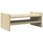 Soporte de pantalla madera ingeniería roble Sonoma 50x27x20 cm de , Bases y elevadores para ordenadores - Ref: Foro24-854780,...